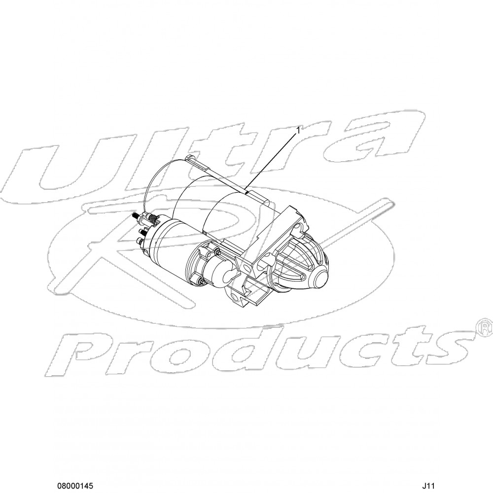 08000145 - Workhorse Starter Asm (New)